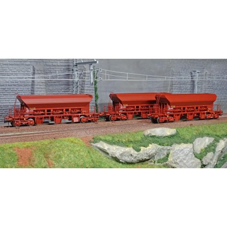 Set De Wagons Tr Mie Ballast F Uas Ree Modeles Wb Sncf Ep Iv V