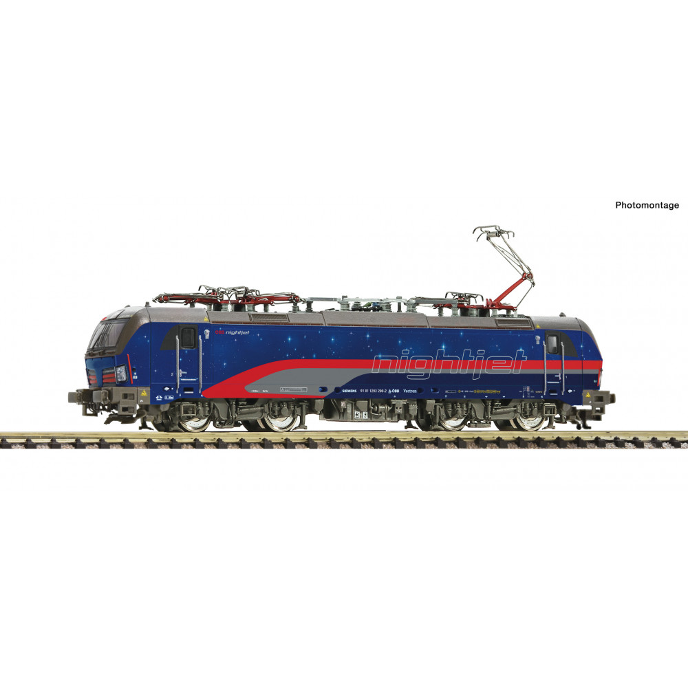 Locomotive électrique 1293 200 2 Nightjet Fleischmann 739281 ÖBB