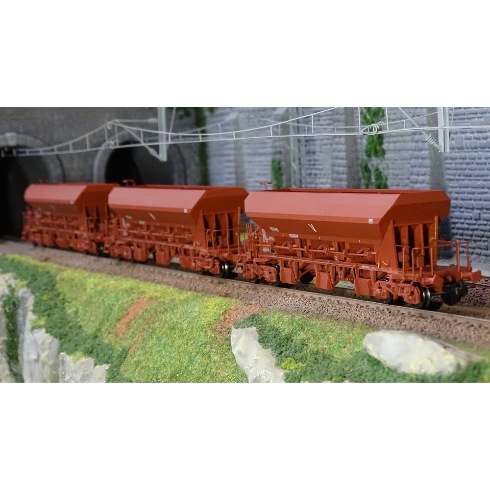 Set De Wagons Tr Mie Ballast F Uas Ree Modeles Wb Sncf