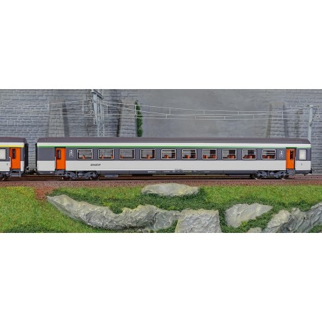 Set 2 voitures voyageurs Corail VU Piko 97309 1ère classe 2ème