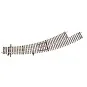 Roco_42470-Rocoline 42470 Left-hand curved turnout BWl5/6 - Roco_42470