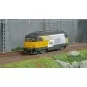 HJ2448S-Jouef HJ2448S BB 67210 diesel locomotive, SNCF, yellow/white livery, Infrastructure Structure, digital sound