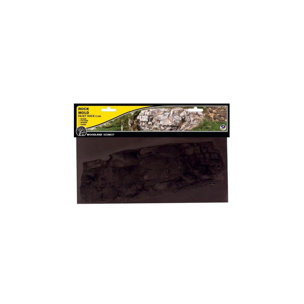 Woodland Scenics C1244 Mold for rocks, facets - Woodland Scenics - ... Woodland Scenics C1244 Mold for rocks, facets - Woodland Scenics - ...
