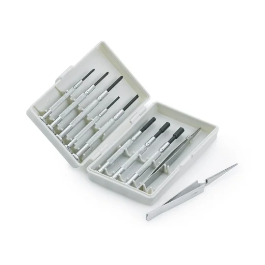 Marklin_70900-Marklin 70900 10-Piece Precision Tool Set for HO, N and Z Scale Models