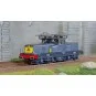 HJ2449S-Jouef HJ2449S BB 12013 electric locomotive, SNCF, blue/yellow livery with red plates, digital sound