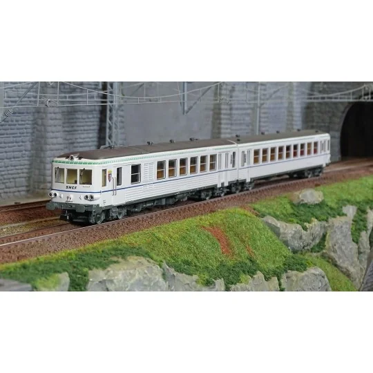 HJ2613-Jouef HJ2613 Autorail EAD X 4697 + remorque XR 8694, SNCF, Pays de la Loire