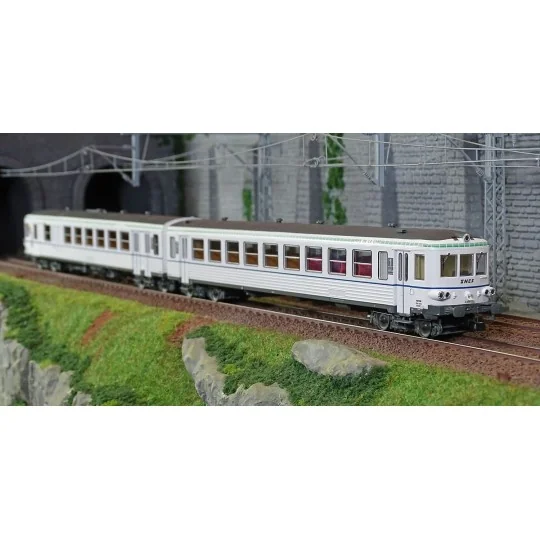 HJ2613-Jouef HJ2613 Autorail EAD X 4697 + remorque XR 8694, SNCF, Pays de la Loire