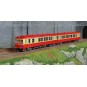 HJ2614-Jouef HJ2614 EAD X 4317 railcar + XR 8517 trailer, SNCF, red/beige livery