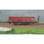 WB-813-Ree Modeles WB813 PLM Tipper Wagon, 4 doors, red wood