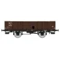 Ree Modeles WB818 Dump Wagon ex-PLM, SNCF, 4 doors, brown wood wago... WB-818-Ree Modeles WB818 Dump Wagon ex-PLM, SNCF, 4 doors, brown wood wagon 540