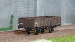 Ree Modeles WB820 Wagon Tombereau ex-PLM, SNCF, 4 portes, tôlé brun wagon 540 Ree Modeles WB-820 - 1