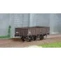 Ree Modeles WB820 Dump Wagon ex-PLM, SNCF, 4 doors, brown sheet met... WB-820-Ree Modeles WB820 Dump Wagon ex-PLM, SNCF, 4 doors, brown sheet metal wagon 540