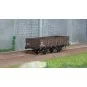 Ree Modeles WB821 Dump Wagon ex-PLM, SNCF, 4 doors, brown sheet met... WB-821-Ree Modeles WB821 Dump Wagon ex-PLM, SNCF, 4 doors, brown sheet metal wagon 540