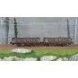 Ree Modeles WB822 Set of 2 ex-PLM, SNCF, 4-door, brown sheet metal ... WB-822-Ree Modeles WB822 Set of 2 ex-PLM, SNCF, 4-door, brown sheet metal tipper wagons, wagon 540