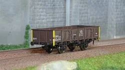 Ree Modeles WB823 Wagon Tombereau ex-PLM, SNCF, 4 portes, tôlé brun wagon 540, "VB" Ree Modeles WB-823 - 1