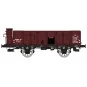WB-825-Ree Modeles WB825 OCEM 19 Tipper Wagon, brown, wood with guard's cabin, PLM