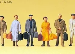 Preiser 14019 Figures, travelers