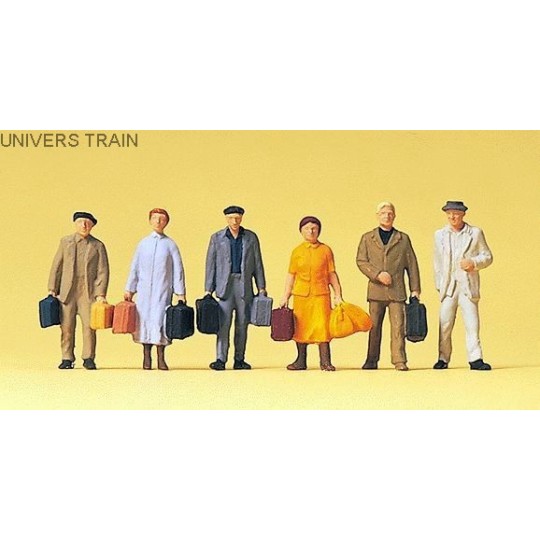 Preiser 14019 Figures, travelers - Preiser - Preiser_14019 Preiser_14019-Preiser 14019 Figures, travelers - Preiser_14019