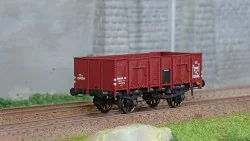 Ree Modeles WB826 Wagon Tombereau OCEM 19, brun, tôlé, PLM Ree Modeles WB-826 - 1