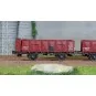 WB-827-Ree Modeles WB827 Set of 2 OCEM 19 tipper wagons, brown, sheet metal, PLM