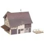 Faller_130557-Faller 130557 Model Kit, Barn with access to the upper floor - Faller_130557