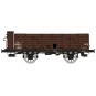 WB-830-Ree Modeles WB830 OCEM 19 Tipper Wagon, brown, wood with guard's cabin, SNCF