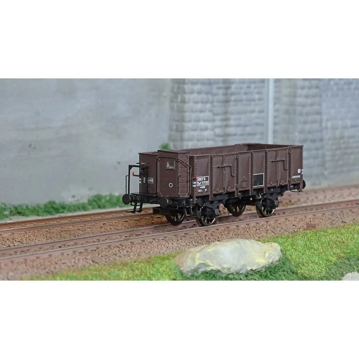 Ree Modeles WB831 OCEM 19 Tipper Wagon, brown, sheet metal with gua...