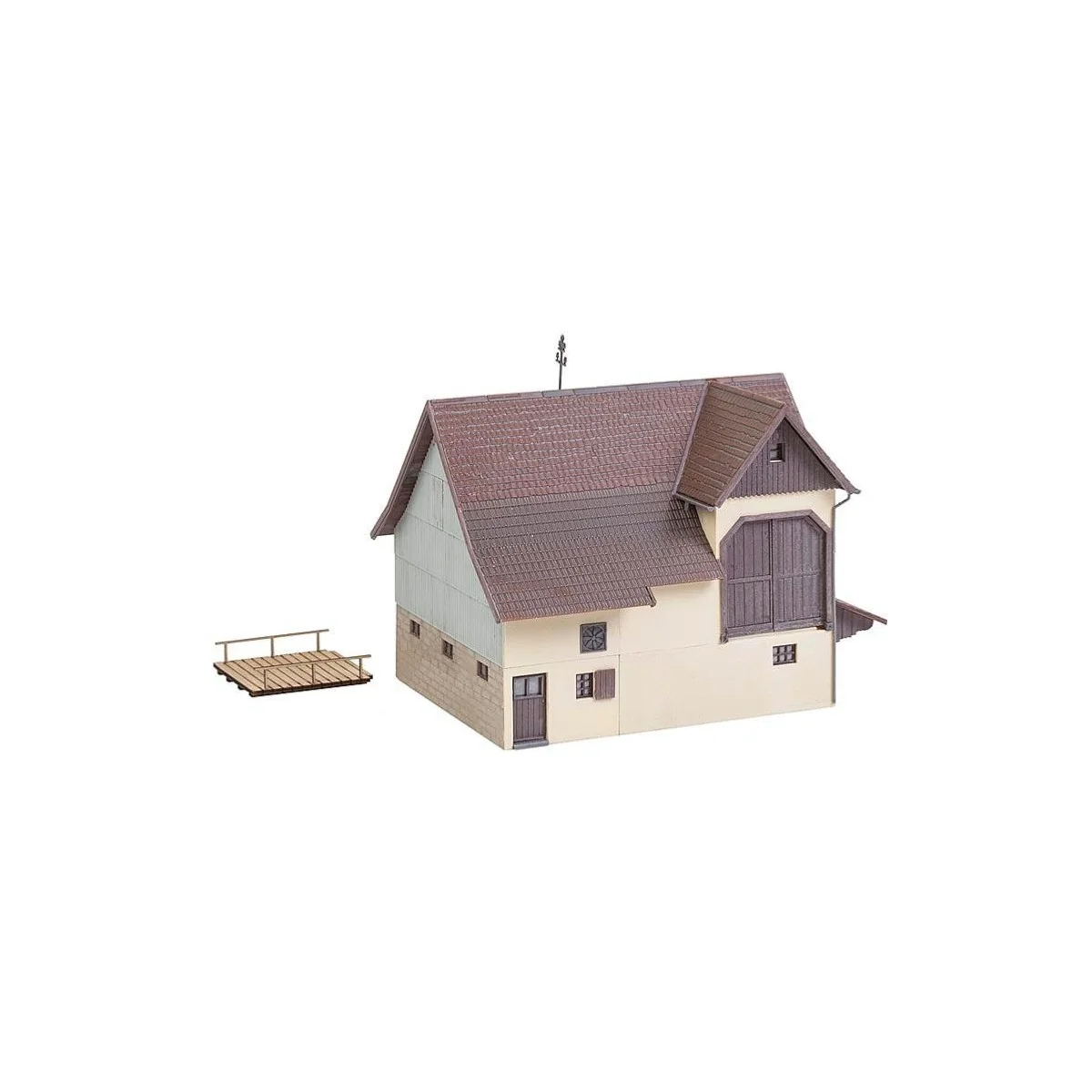 Faller 130557 Model Kit, Barn with access to the upper floor - Fall...
