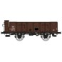 WB-834-Ree Modeles WB834 OCEM 19 Tipper Wagon, brown, sheet metal with guard's cabin, SNCF