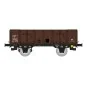 Ree Modeles WB835 OCEM 19 Tipper Wagon, brown, sheet metal, SNCF WB-835-Ree Modeles WB835 OCEM 19 Tipper Wagon, brown, sheet metal, SNCF