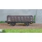 Ree Modeles WB835 OCEM 19 Tipper Wagon, brown, sheet metal, SNCF WB-835-Ree Modeles WB835 OCEM 19 Tipper Wagon, brown, sheet metal, SNCF