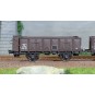 WB-836-Ree Modeles WB836 Set of 2 OCEM 19 tipper wagons, brown, sheet metal, with and without guard's cabin, SNCF