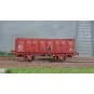 Ree Modeles WB837 OCEM 19 Tipper Wagon, red UIC, sheet metal, SNCF WB-837-Ree Modeles WB837 OCEM 19 Tipper Wagon, red UIC, sheet metal, SNCF