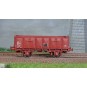 WB-837-Ree Modeles WB837 Wagon Tombereau OCEM 19, rouge UIC, tôlé, SNCF