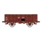 Ree Modeles WB838 OCEM 19 tipper wagon, red UIC, sheet metal, SNCF ... WB-838-Ree Modeles WB838 OCEM 19 tipper wagon, red UIC, sheet metal, SNCF "MT"