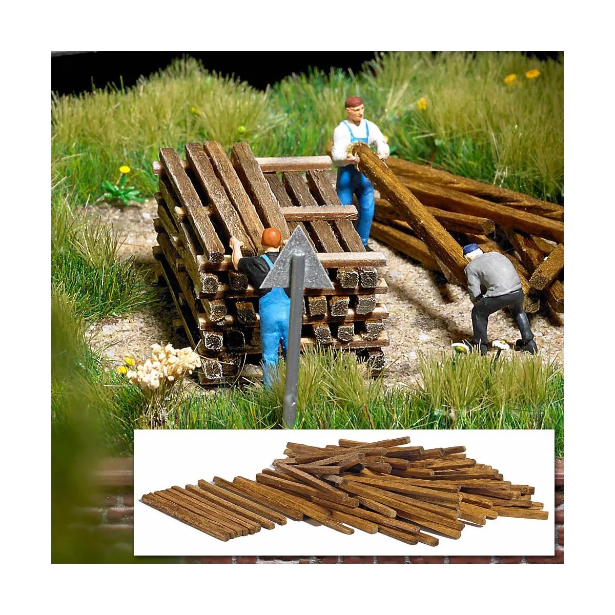 Busch 1129 Bois pour bricolages Busch Busch_1129 - 1