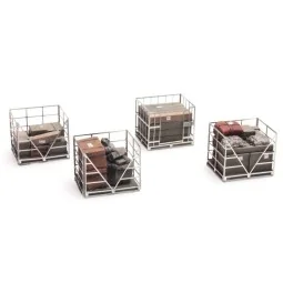 Artitec 387.222 Metal cages on pallet with load - Arti_387.222
