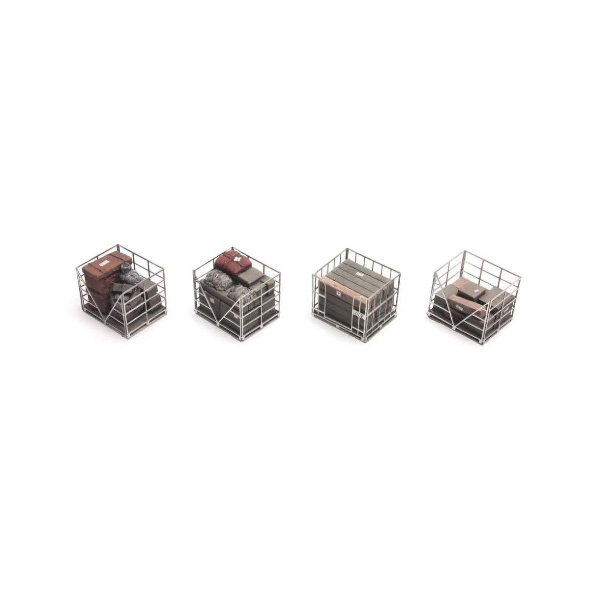 Artitec 387.222 Cages métalliques sur palette avec chargement Artitec Arti_387.222 - 2