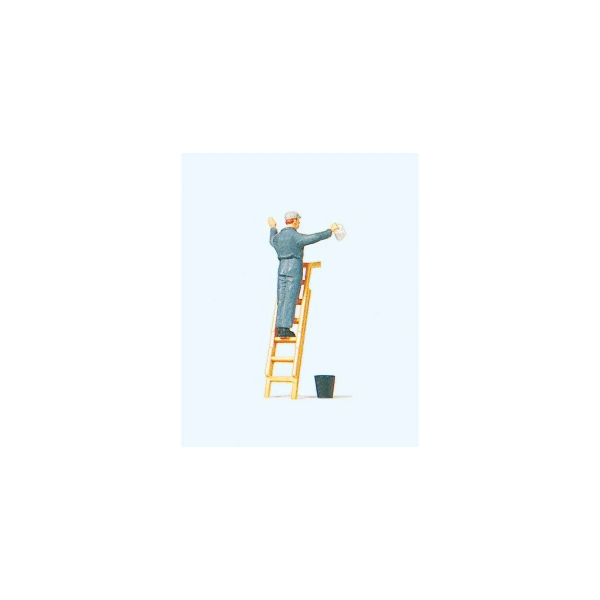 Preiser 28048 personnages, Homme de nettoyage sur échelle Preiser Preiser_28048 - 1 Preiser 28048 personnages, Homme de nettoyage sur échelle Preiser Preiser_28048 - 1