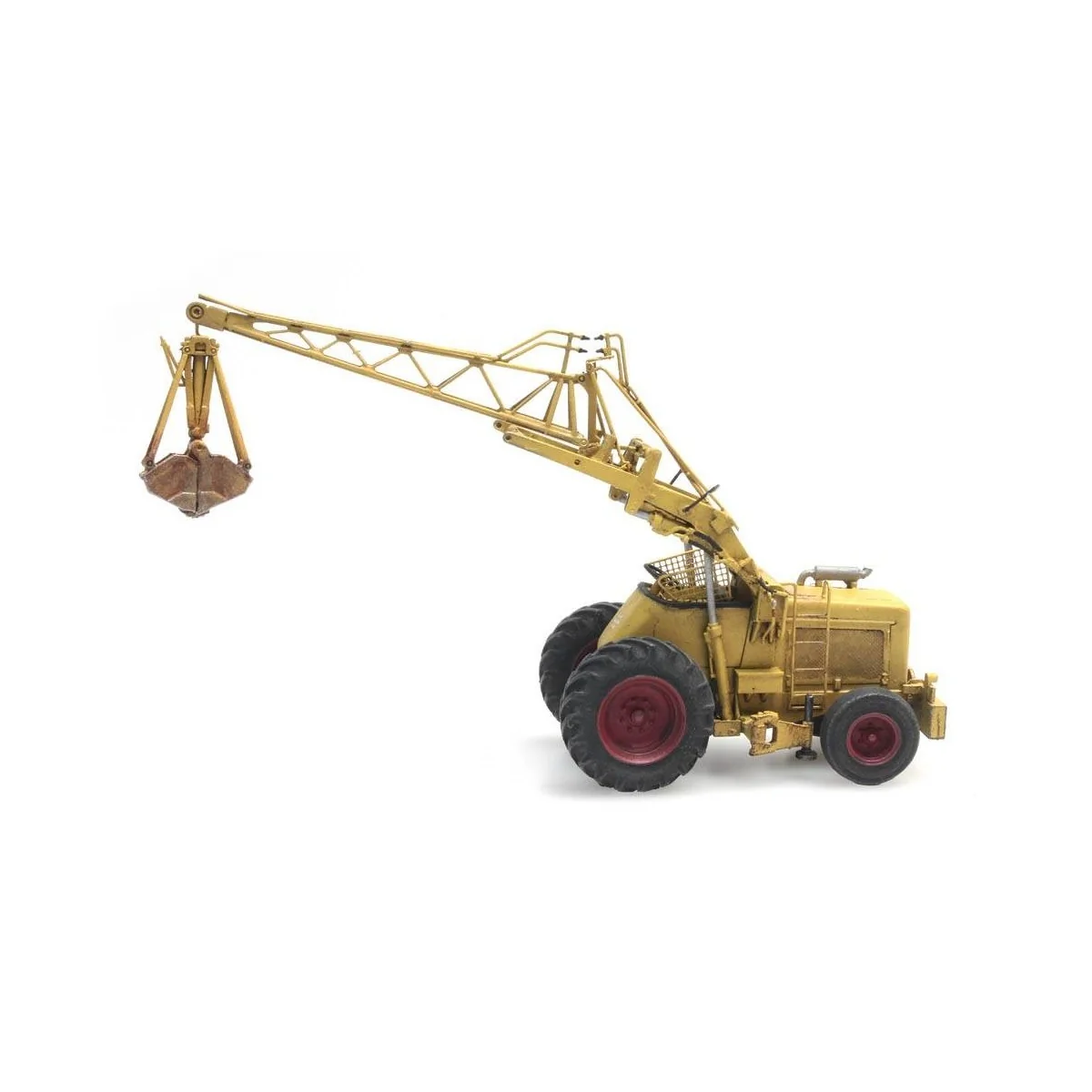 Artitec 387.378 Grue Bischoff Polytrac avec grappin, jaune Artitec Arti_387.378 - 1