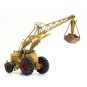 Arti_387.378-Artitec 387.378 Grue Bischoff Polytrac avec grappin, jaune
