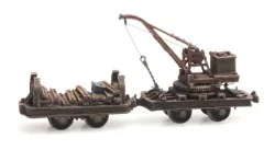 Artitec 387.393 Wagon à voie étroite avec grue Artitec Arti_387.393 - 1