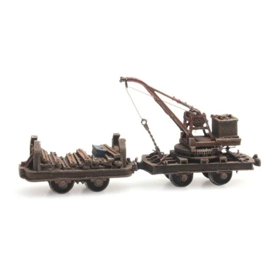 Arti_387.393-Artitec 387.393 Narrow gauge wagon with crane