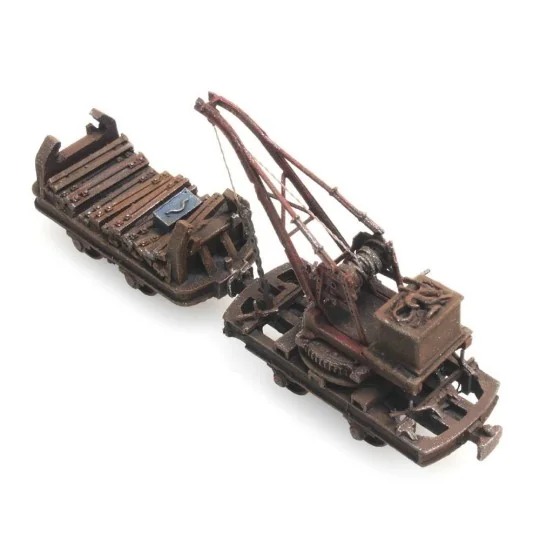Arti_387.393-Artitec 387.393 Narrow gauge wagon with crane