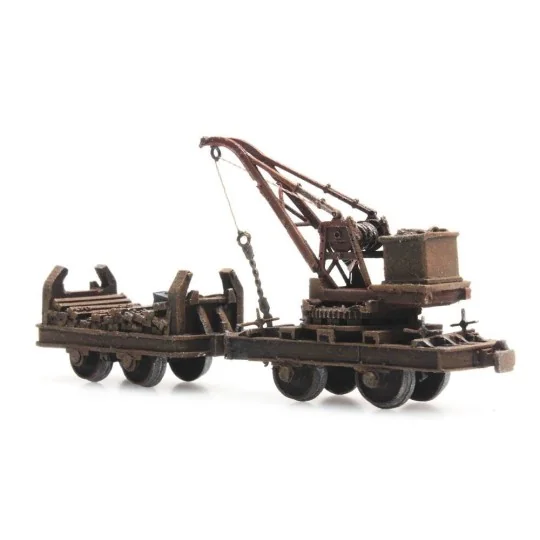 Arti_387.393-Artitec 387.393 Wagon à voie étroite avec grue