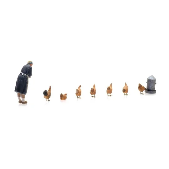 Artitec 387.514 Fermière avec poules Artitec Arti_387.514 - 2 Arti_387.514-Artitec 387.514 Fermière avec poules