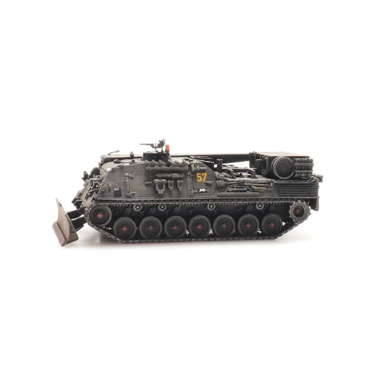 Artitec 6870426 Char Leopard 1 ARV, Defensie van België, rail trans... Artitec 6870426 Char Leopard 1 ARV, Defensie van België, rail trans...