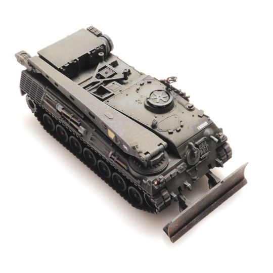 Arti_6870426-Artitec 6870426 Char Leopard 1 ARV, Defensie van België, transport ferroviaire