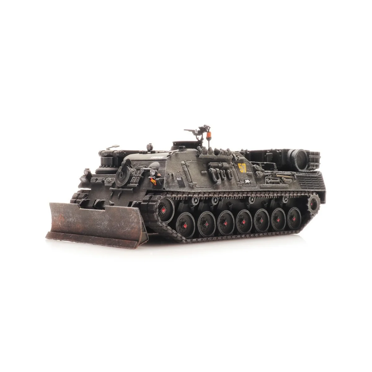 Artitec 6870426 Char Leopard 1 ARV, Defensie van België, rail trans... Artitec 6870426 Char Leopard 1 ARV, Defensie van België, rail trans...