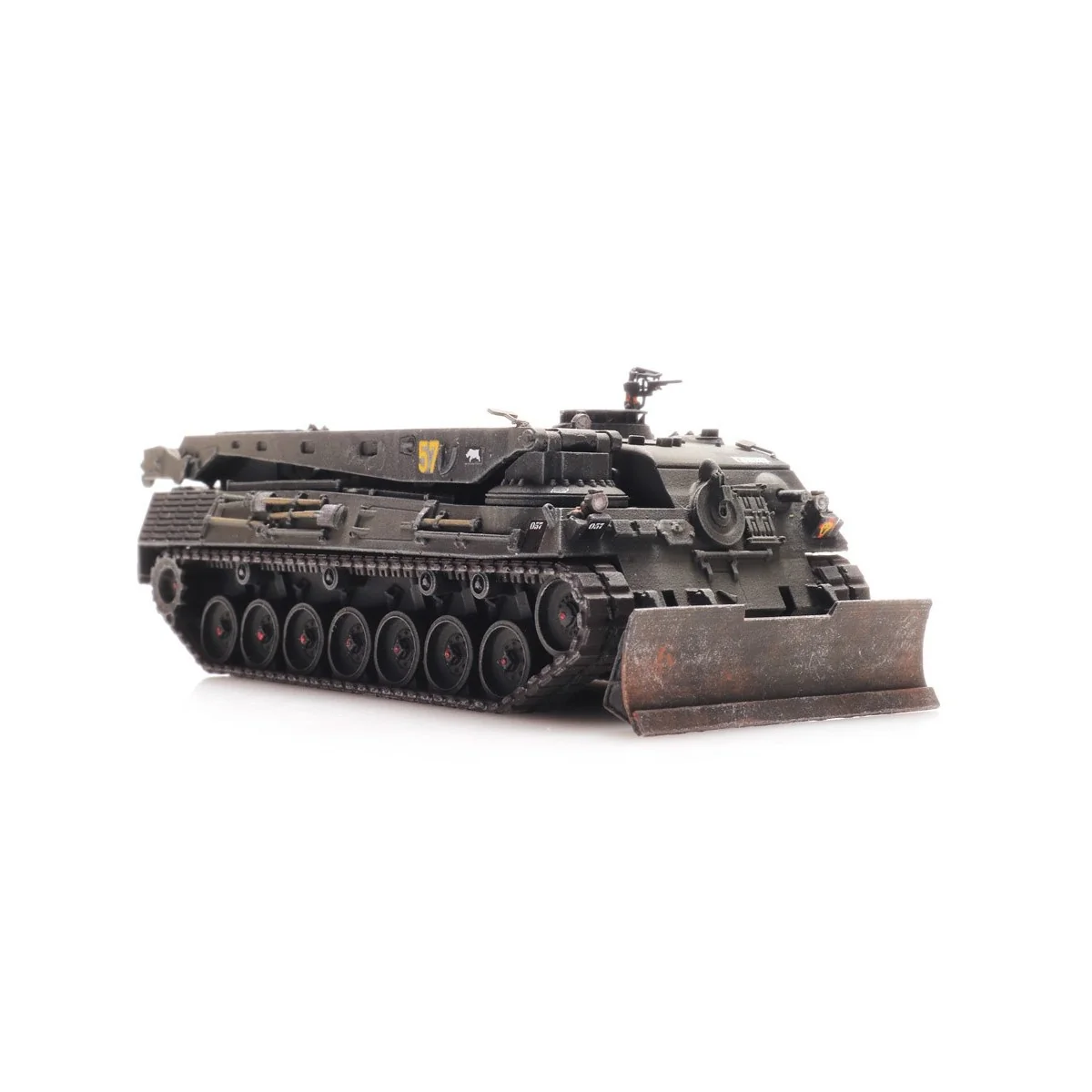 Artitec 6870426 Char Leopard 1 ARV, Defensie van België, rail trans...